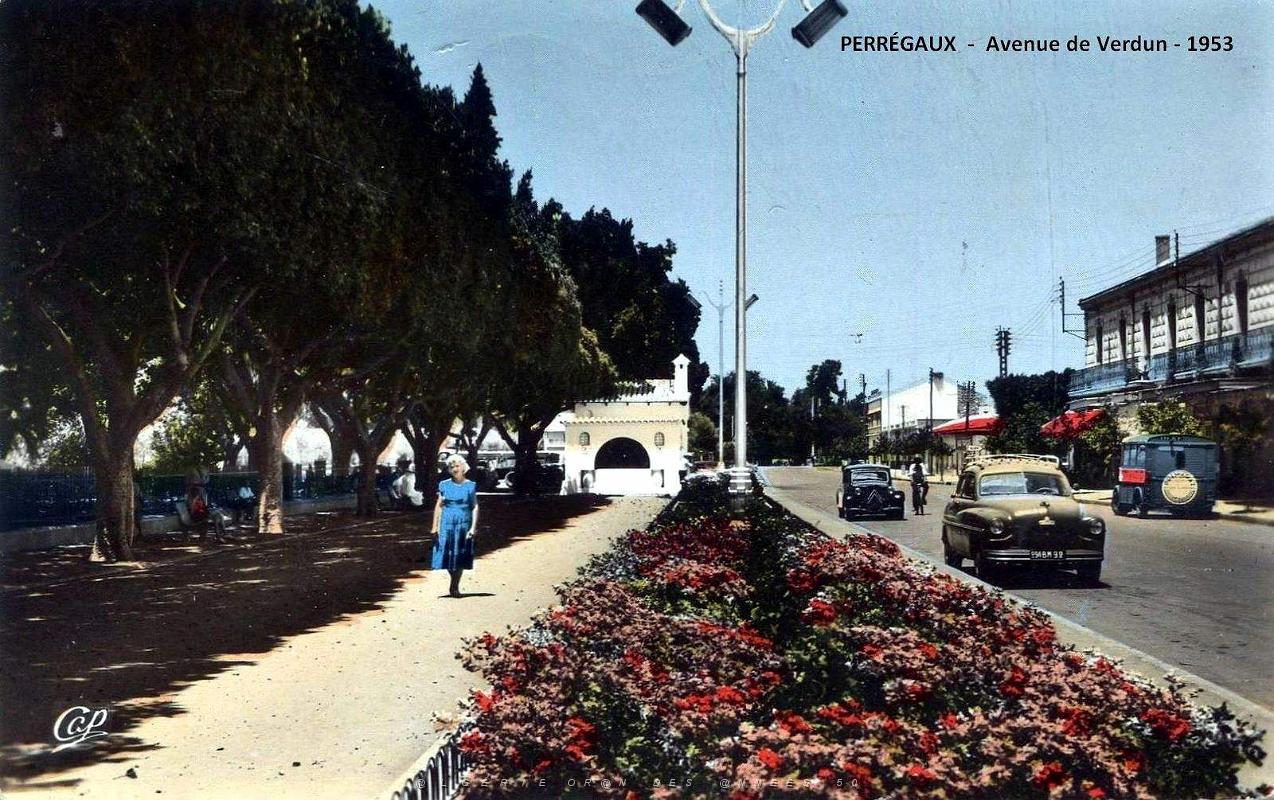 Perregaux - Avenue de Verdun - 1953.jpg
